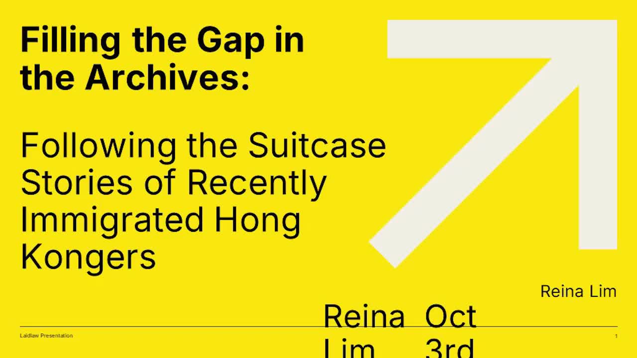 LiA Presentation – Filling the Gaps in the Archives
