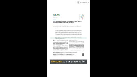 Team Approach in Limb Salvage in Pediatric Malignant Bone Tumors 