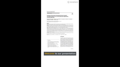 L5 S1 disc degeneration facet joints and segmental motion