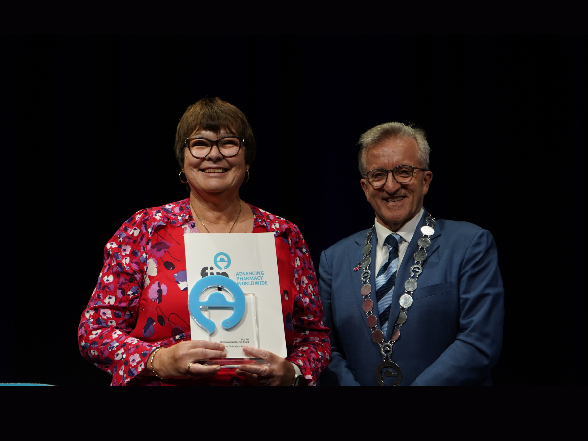 ‘It means so much to me’: RPS president receives FIP Award