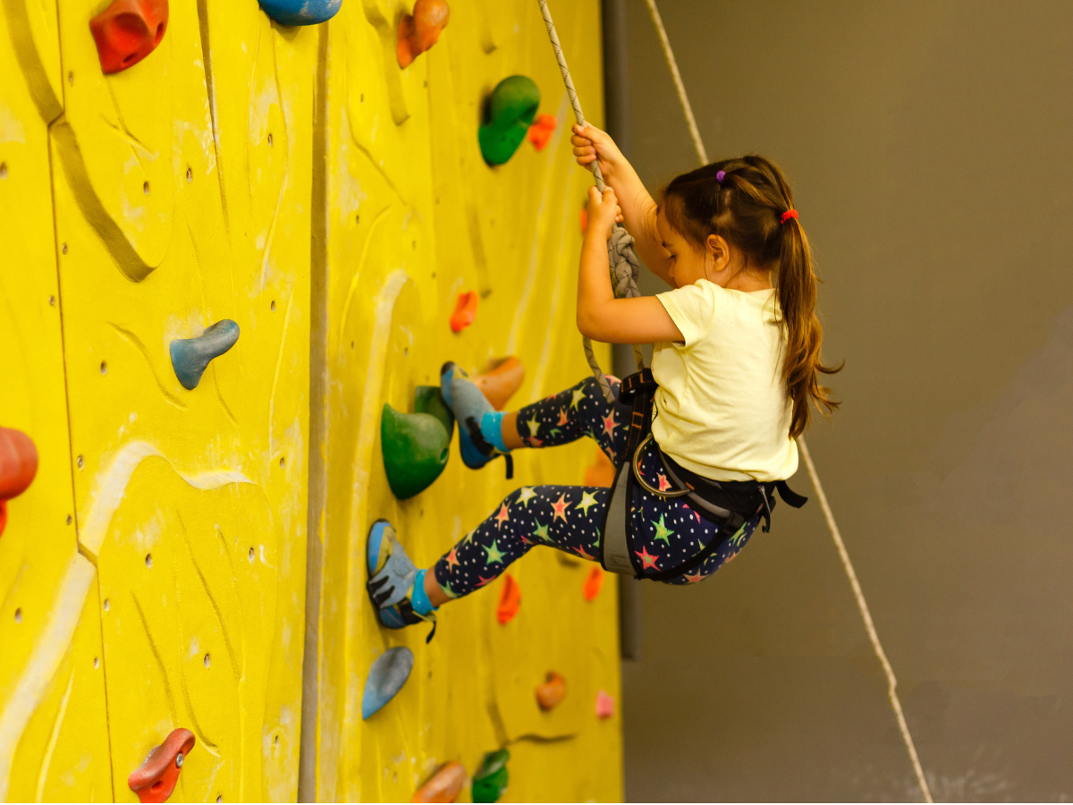 Pharmacy helps school kids go rock climbing