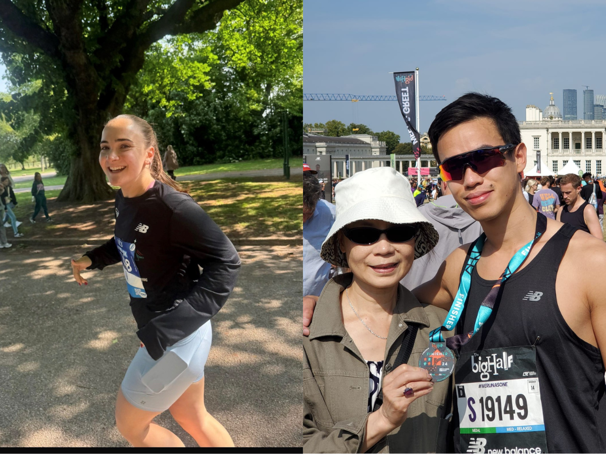 ‘With me the whole way’: London marathon pharmacist fundraising for Sarcoma UK