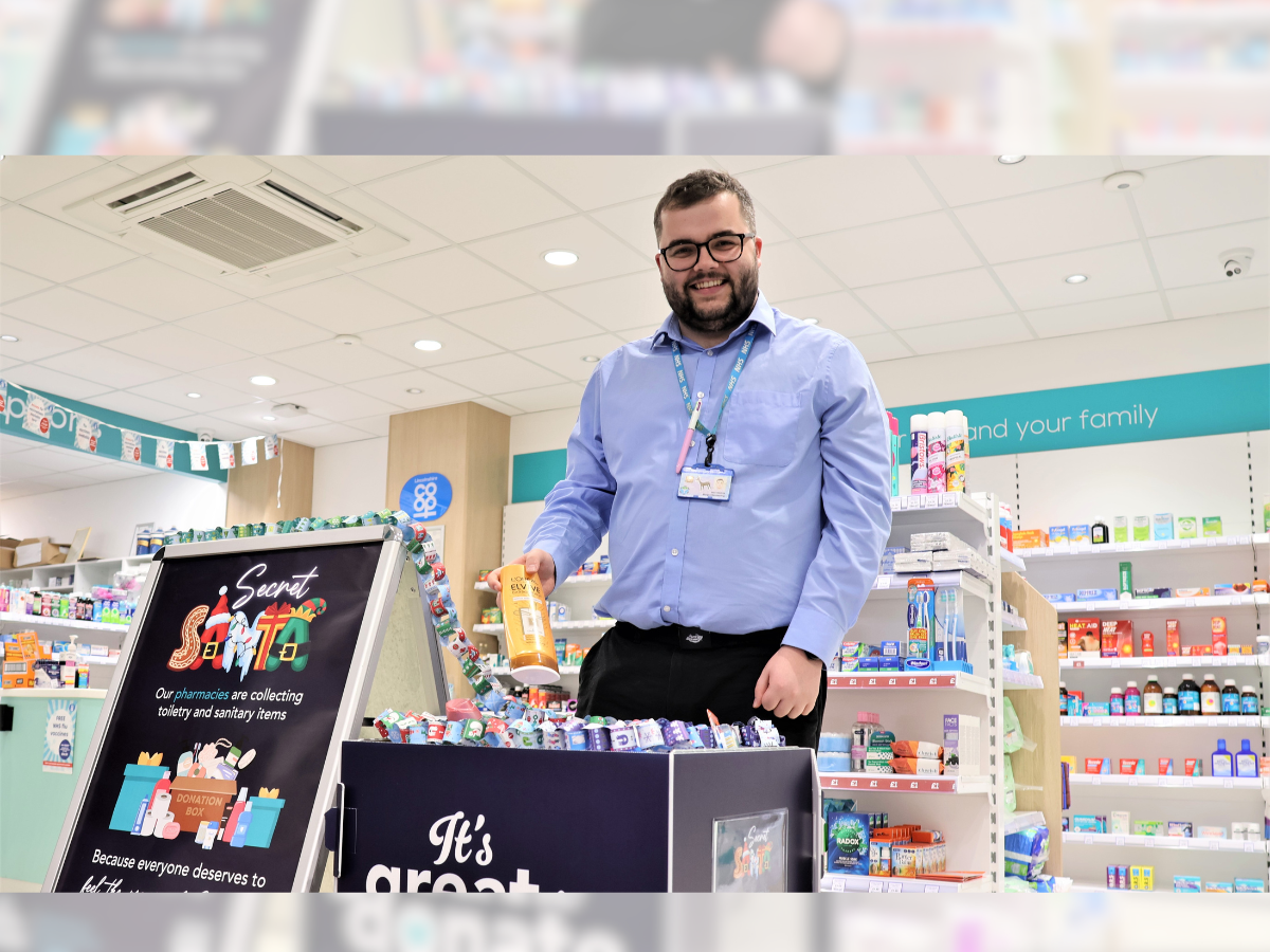 Lincolnshire Coop pharmacies help charities with Secret Santa donations