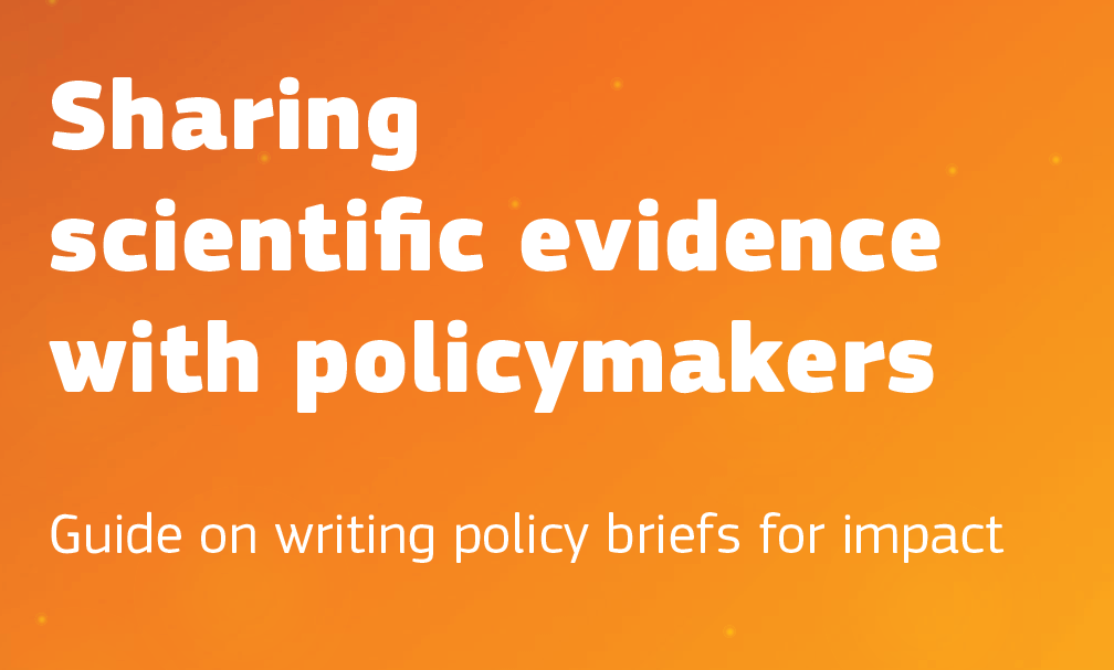 Sharing evidence with policymakers: Guide and tips