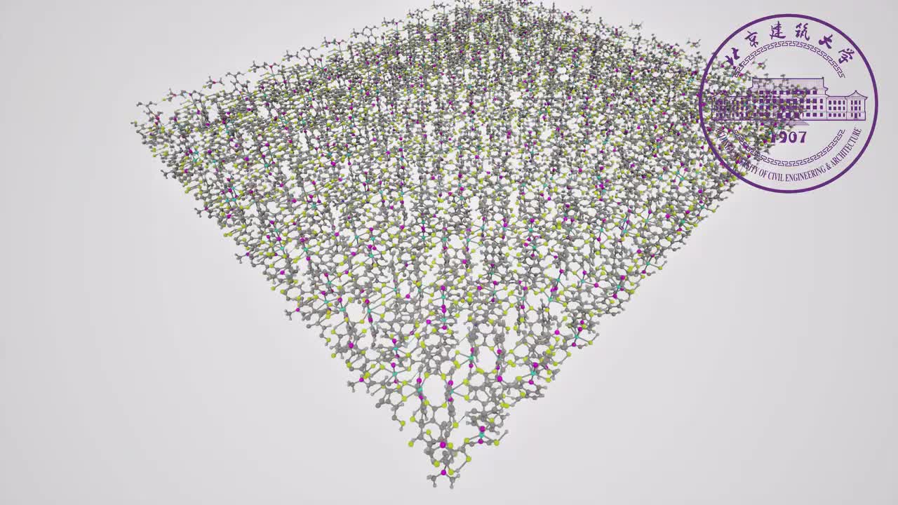 The homointerpenetrated structure of BUC-96 