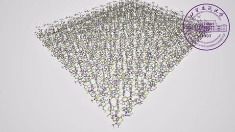 The homointerpenetrated structure of BUC-96 