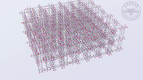 Flexible dynamic stretching in the homointerpenetrated structure in BUC-95 