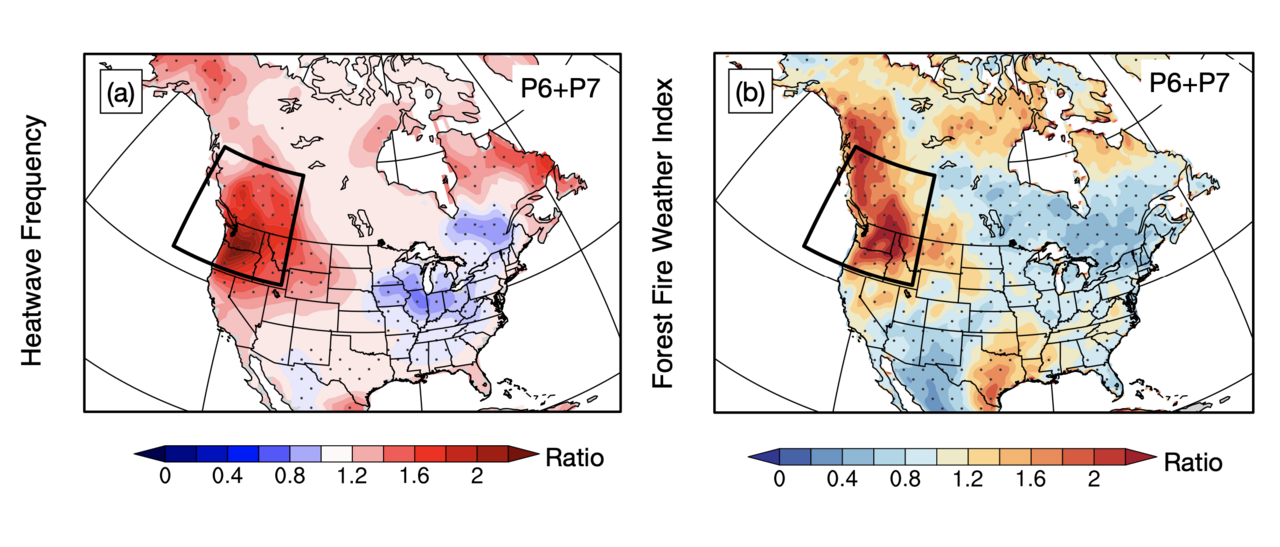 Tropical Weather Exacerbates Heat Waves and Fire Risks in the Pacific Northwest Region