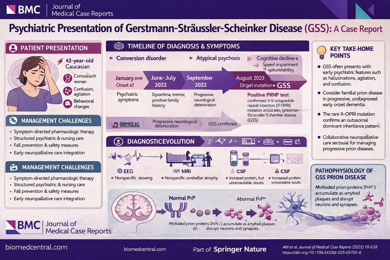 When Psychiatry Is Not Primary: A Rare Prion Disease Unmasked