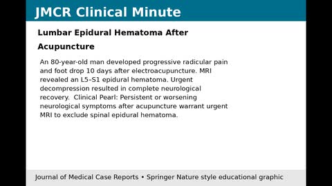 JMCR:  Clinical Minute