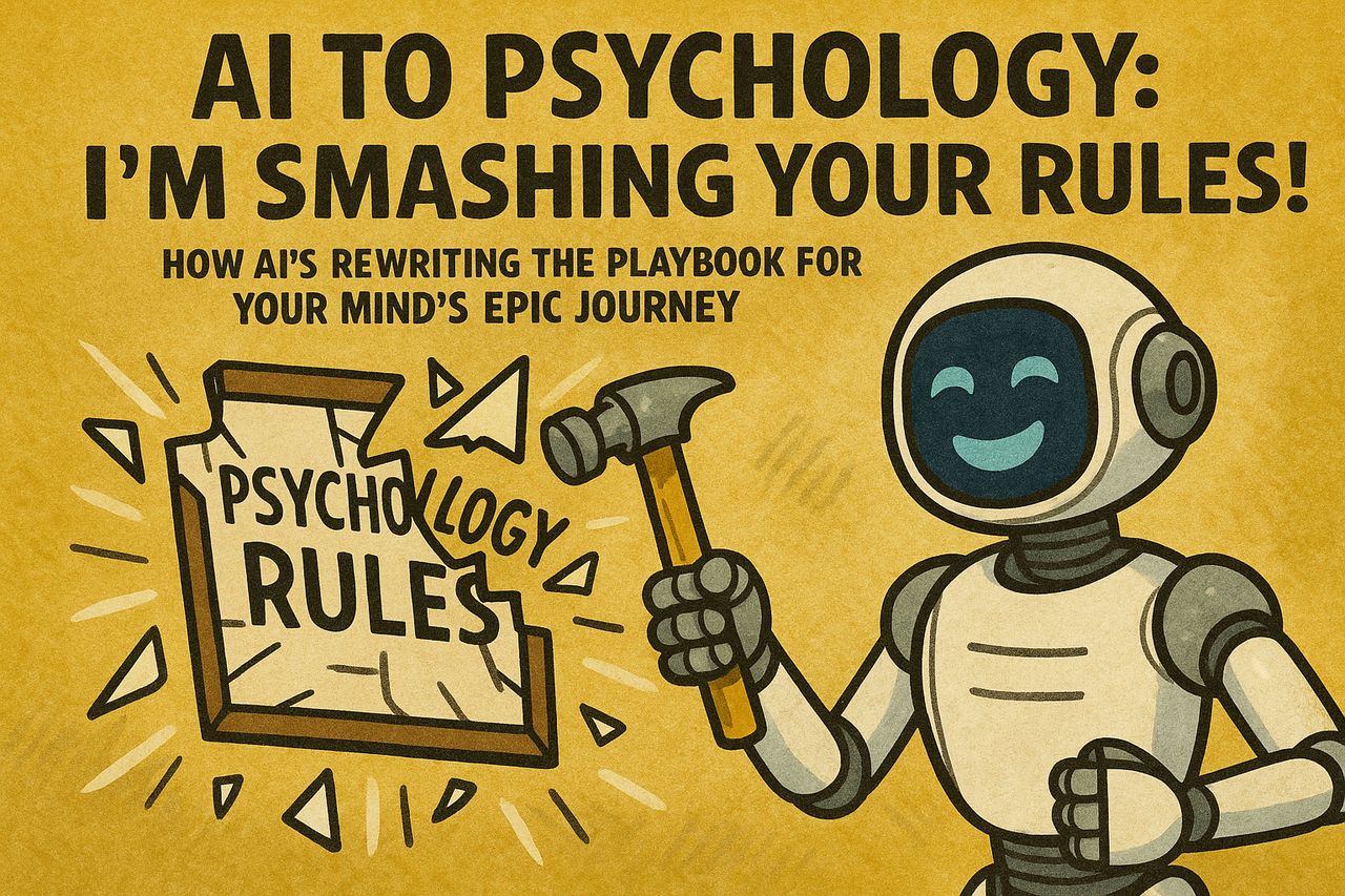AI to Psychology: "I’m Smashing Your Rules!"