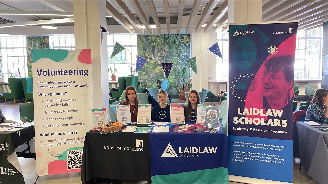 Freshers Fair Reflections: Why Laidlaw Matters