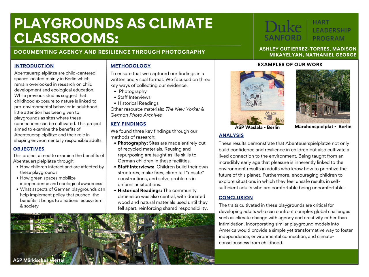 Playgrounds as Climate Classrooms:Documenting Agency and Resilience through Photography