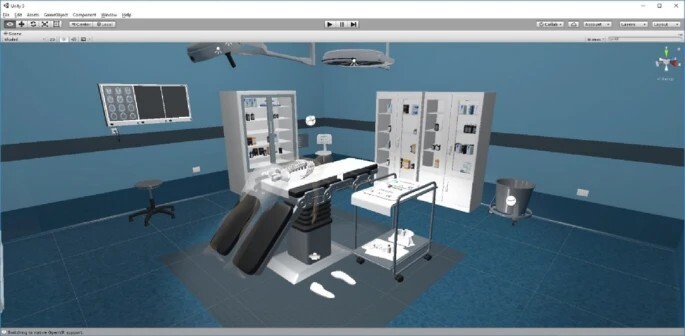 Validation of a virtual reality-based surgical training for pedicle screw placement using vertebral templates