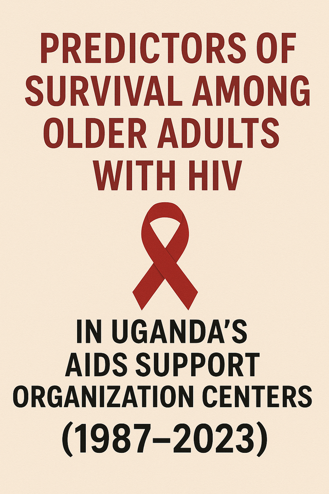 Predictors of Survival among Older Adults with HIV in Uganda’s AIDS Support Organization Centers (1987–2023)