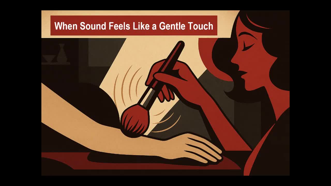 When Sound Feels Like a Gentle Touch