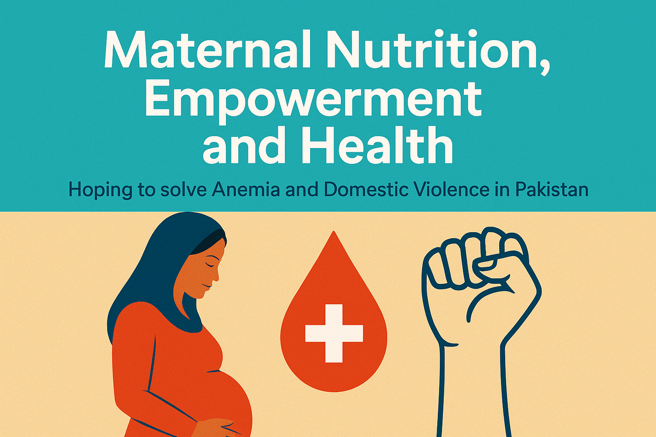 Maternal Nutrition, Empowerment and Health: Hoping to solve Anemia and Domestic Violence in Pakistan.