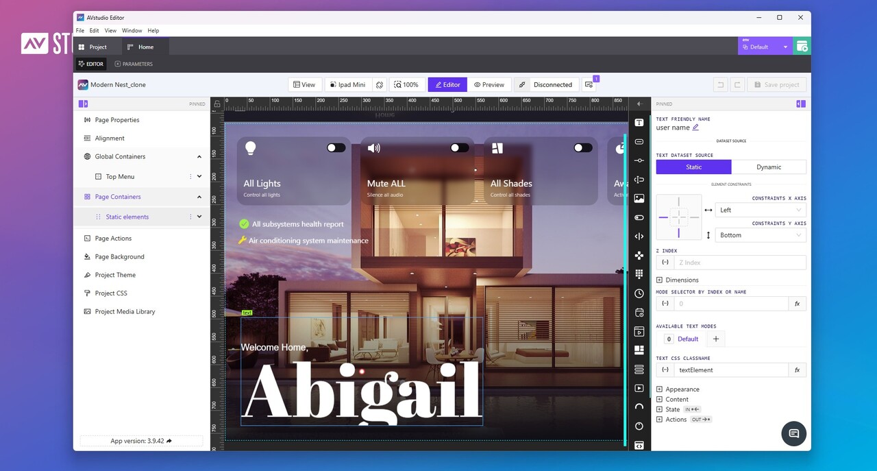 AVstudio Editor: A New Era for UI Development
