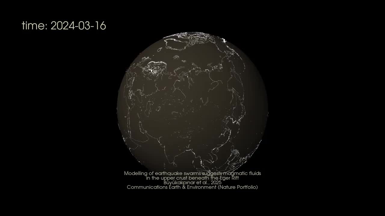 Spatiotemporal Evolution of 2024 Klingenthal-Kraslice Swarm Beneath the Eger Rift
