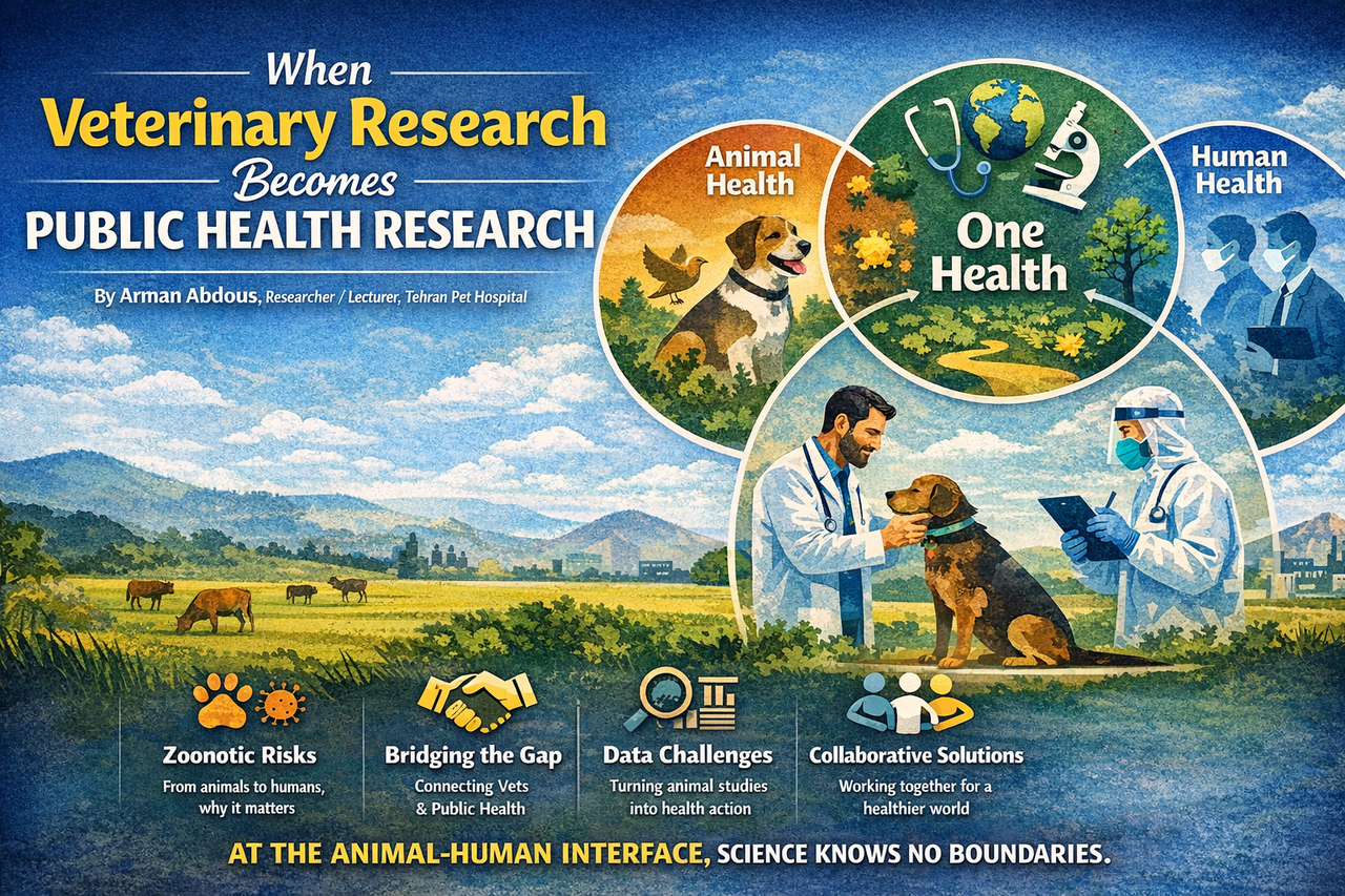 When Veterinary Research Becomes Public Health Research: Reflections from the Animal–Human Interface