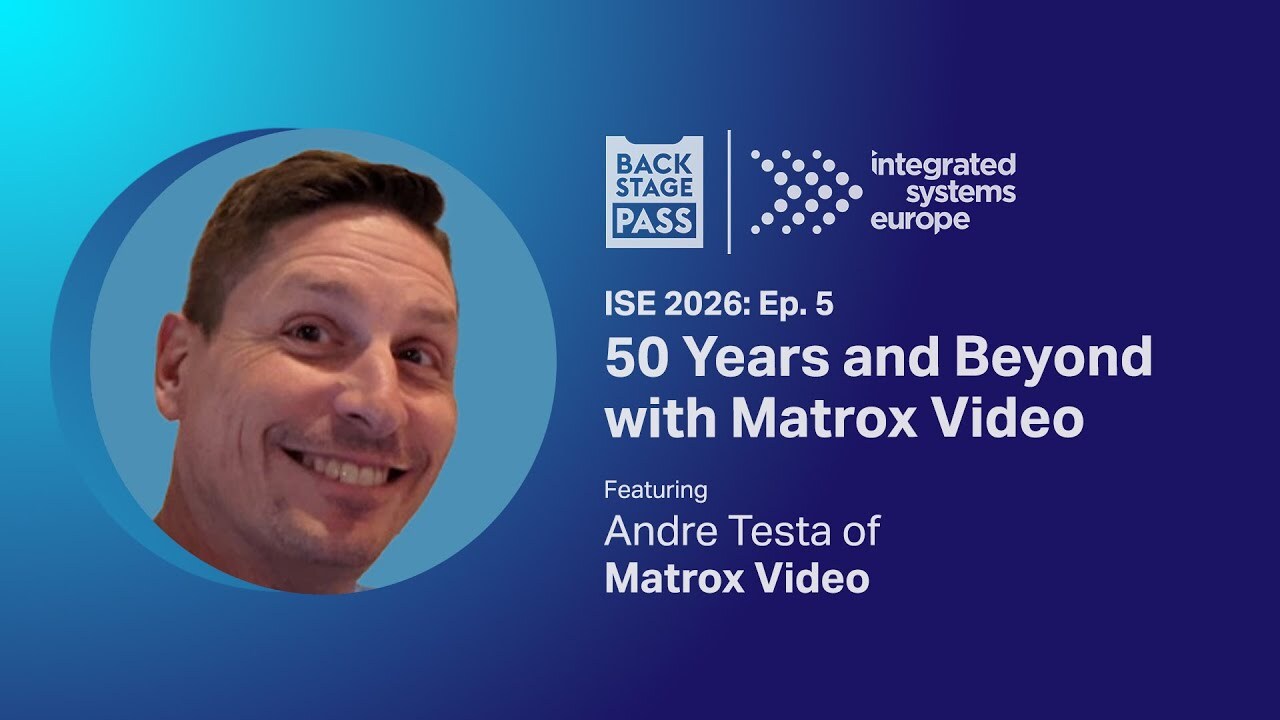 Celebrating 50 Years and Beyond with Matrox Video | Backstage Pass: ISE