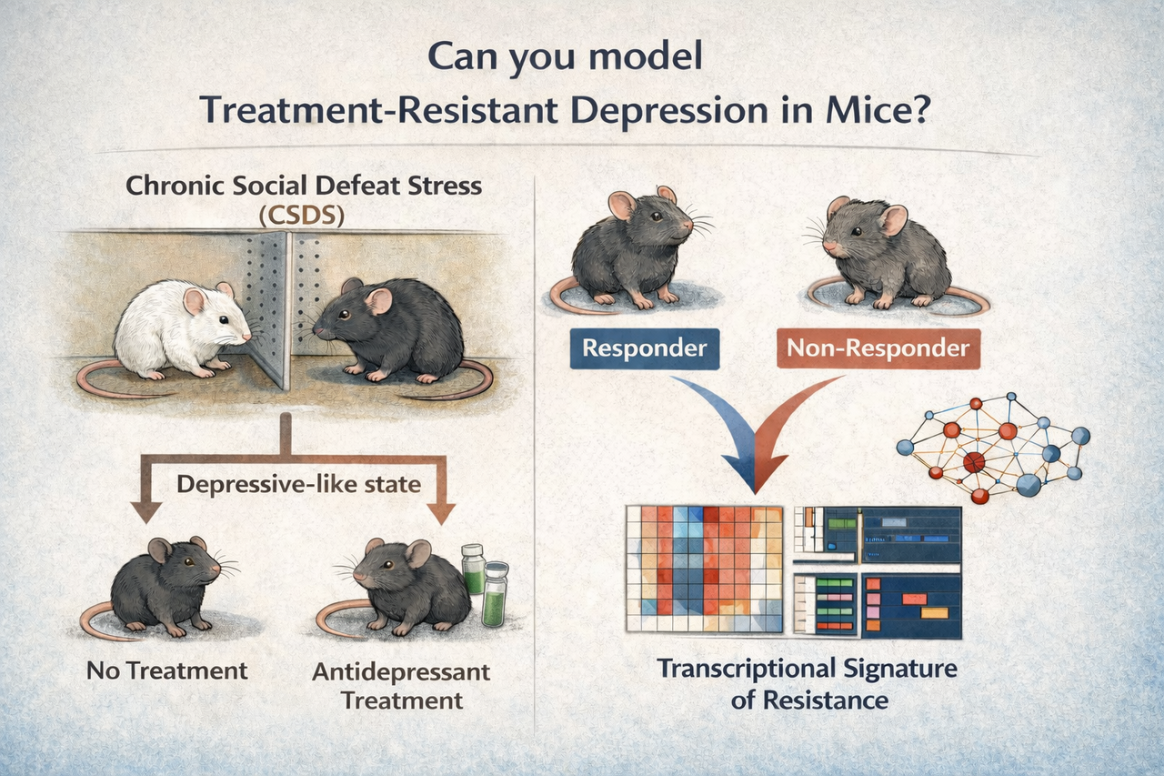 Can you model treatment-resistant depression in a mouse?