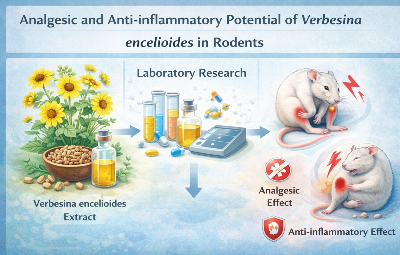Analgesic and anti-inflammatory potential of Verbesina encelioides in rodents