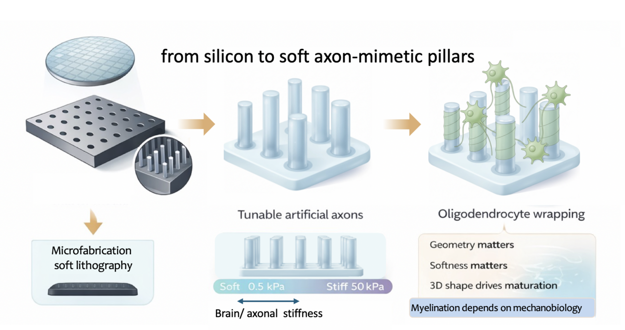 Decoding the Physical Language of Myelination