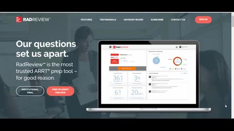 RadReview Student Learning Center Tutorial
