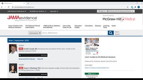 JAMAevidence Overview Video